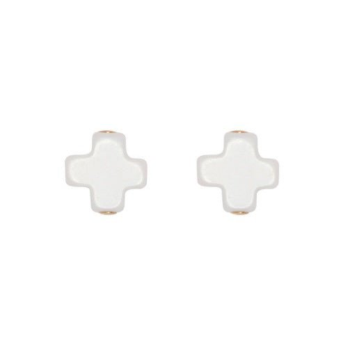 Signature Cross Stud - Gaines Jewelers