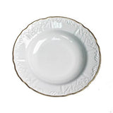 Simply Anna Gold Pasta Plate - Gaines Jewelers