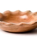 Small Wood Ruffle Bowl - Gaines Jewelers