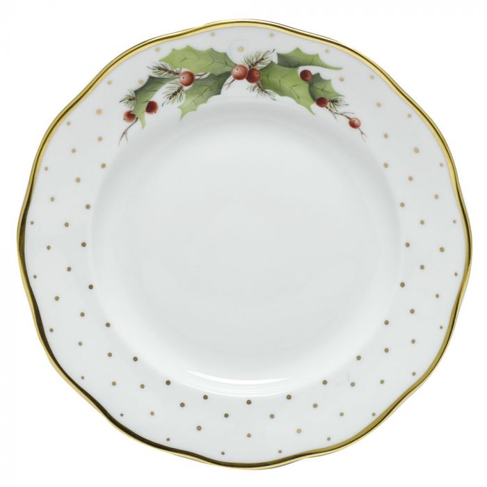Winter Shimmer Desert Plate - Herend - Gaines Jewelers