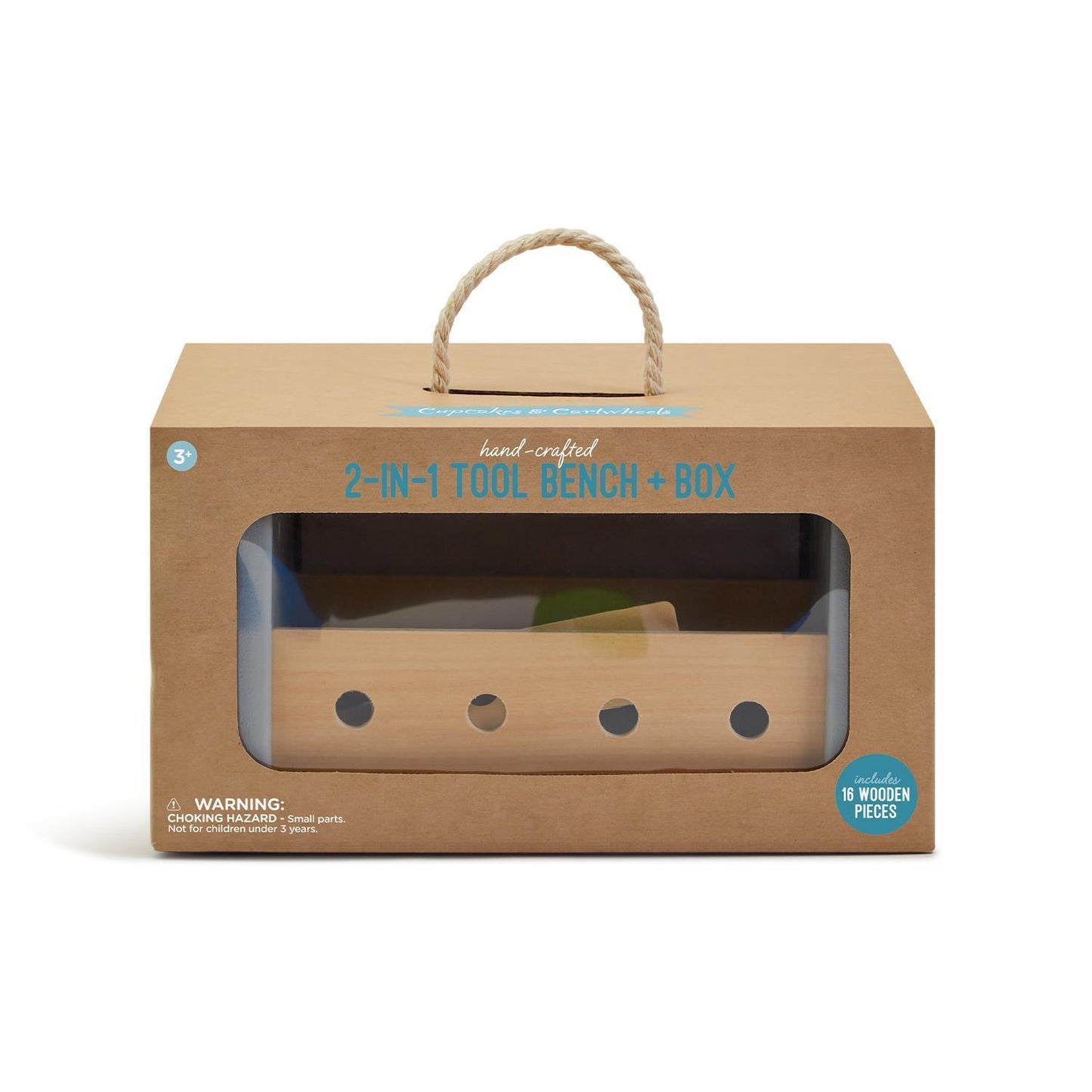 Wood Toolbox Kids 2-in-1 - Gaines Jewelers