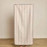 Geometry - Cabana Beach Towel: Orange