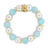 Savannah Bracelet - Pale Blue - Traci's Beads