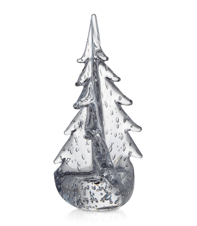10" Bubble Twist Evergreen Tree - Simon Pearce - Gaines Jewelers