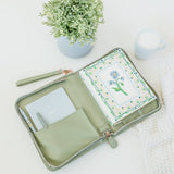 Crossbody Weave Bible Case - Sage - Ever, AJ
