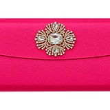 Lisi Lerch - Molly Faille Clutch - WS: Poppy with Pearl / Pink