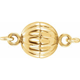 14K Vermeil Magnetic Clasp - Stuller - Gaines Jewelers