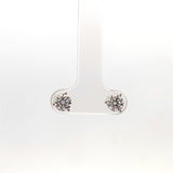14kw 3mpb F, SI LAB diamond 1.03ctw stud earrings - Gaines Jewelers