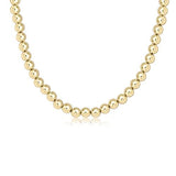 15" Choker Classic 7mm Gold Bead Necklace - enewton - Gaines Jewelers