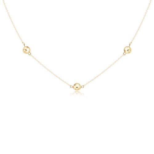 15" Choker Classic Gold Simplicity Chain - Gaines Jewelers