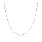 15" Choker Classic Gold Simplicity Chain - Gaines Jewelers