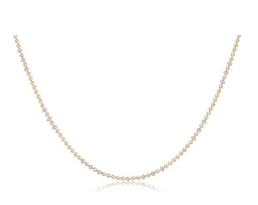 15" Choker Hope Joy- Off-White - Gaines Jewelers