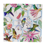 Hummingbird Trellis Cocktail Napkin - Caspari