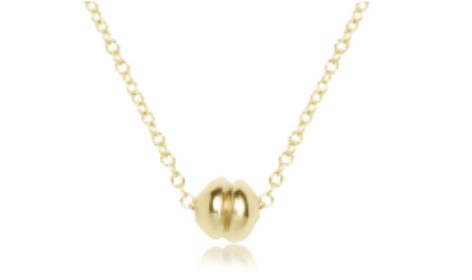 16" Necklace Gold - Admire Small Gold - Enewton - Gaines Jewelers