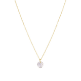 16" Necklace Gold - April Reflection Small Charm - Enewton - Gaines Jewelers