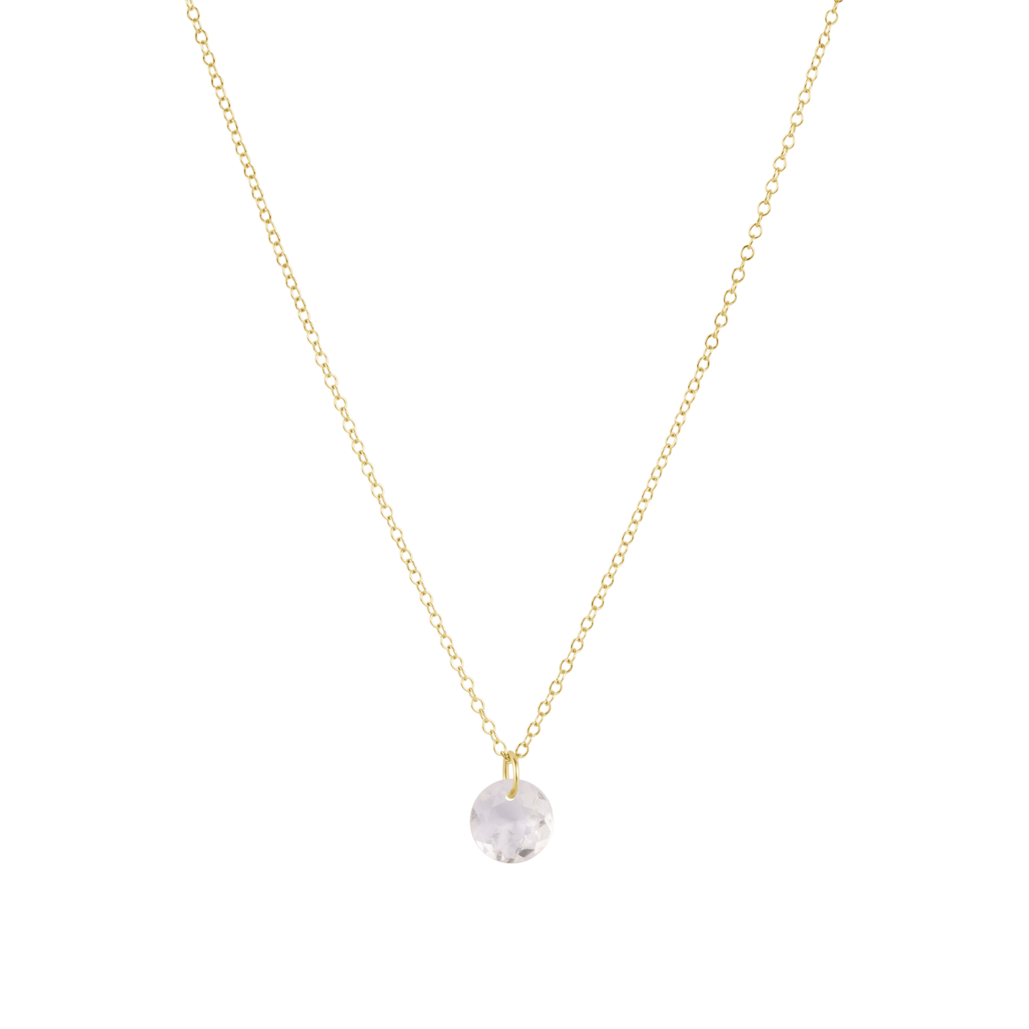 16" Necklace Gold - April Reflection Small Charm - Enewton - Gaines Jewelers