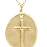 16" Necklace Gold - Inspire Gold Charm - Gaines Jewelers
