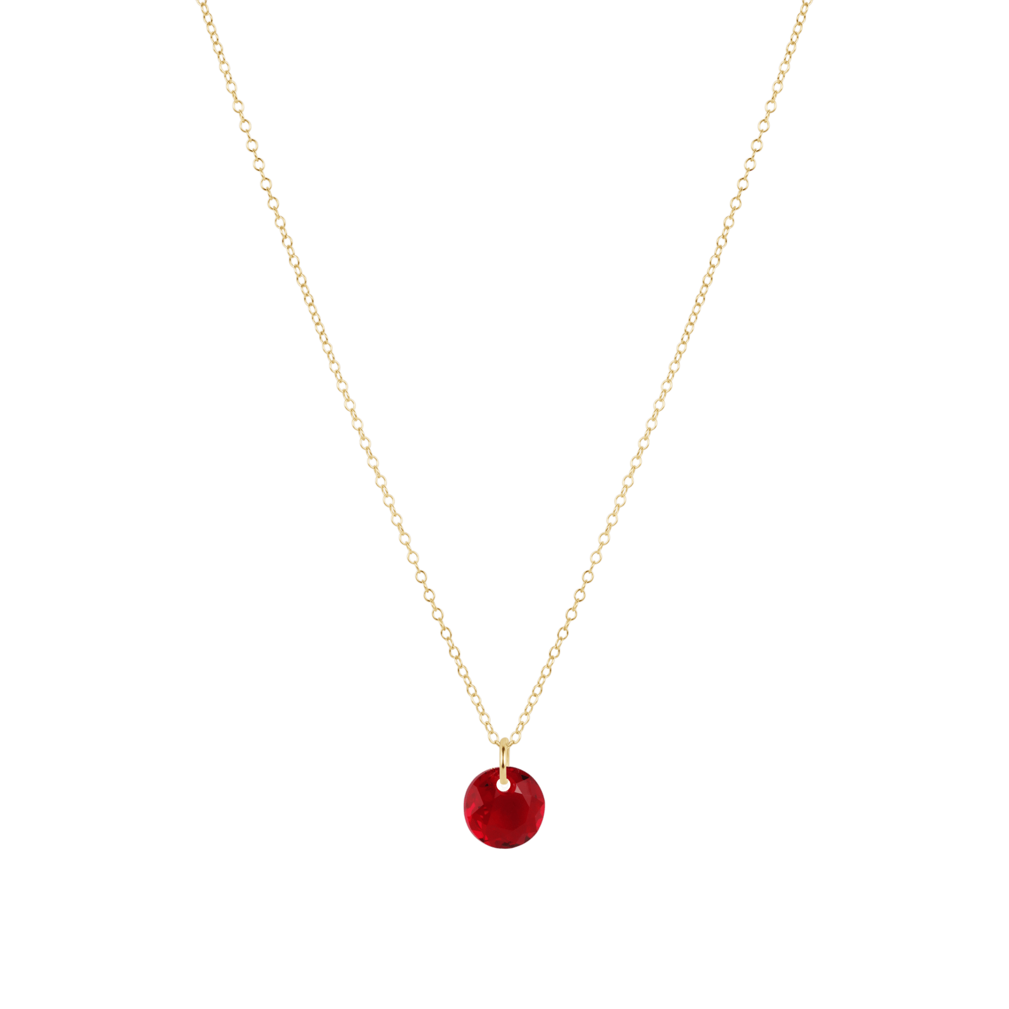 16" Necklace Gold - January Reflection Small Charm - Enewton - Gaines Jewelers