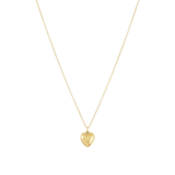 16" Necklace Gold - Love Plush Gold Charm - enewton - Gaines Jewelers