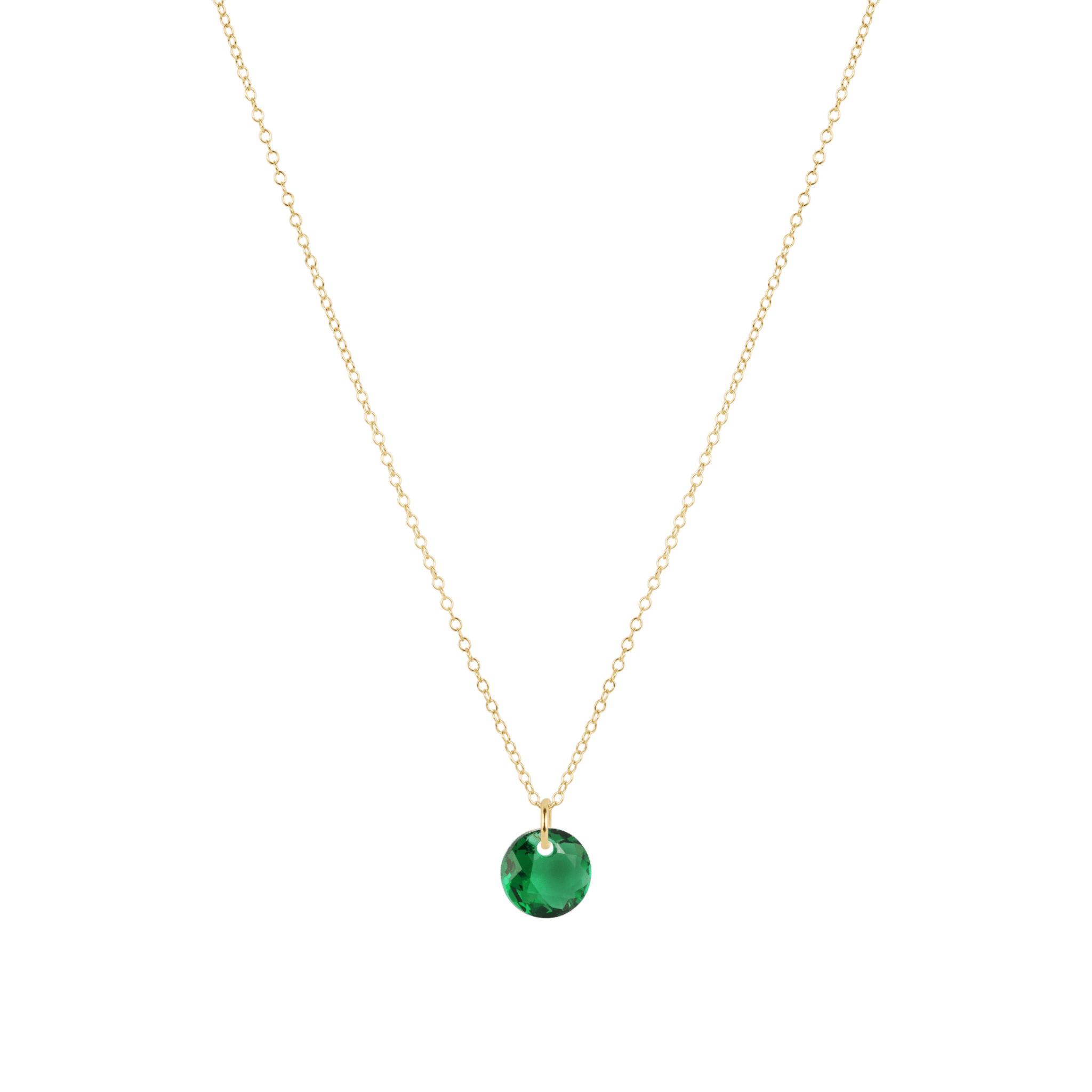 16" Necklace Gold - May Reflection Small Charm - Enewton - Gaines Jewelers