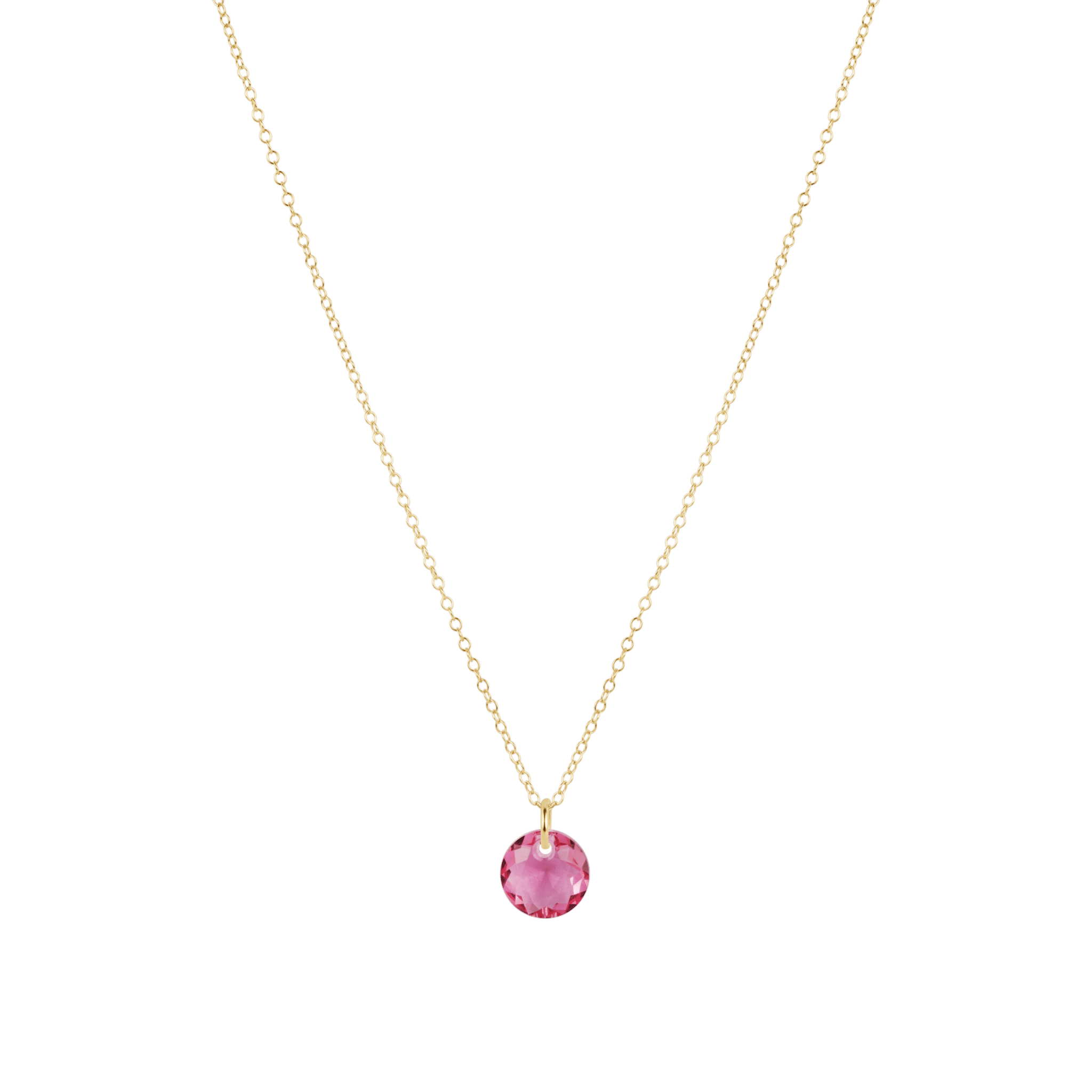 16" Necklace Gold - October Reflection Small Charm - Enewton - Gaines Jewelers