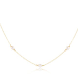 17" Choker Pearl Simplicity Chain - 4mm - enewton - Gaines Jewelers