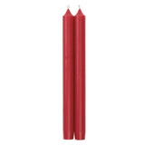 Red 12" Crown Candles Set of 2 - Caspari