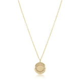 18" Cherish Medium Gold Locket Necklace - Enewton - Gaines Jewelers