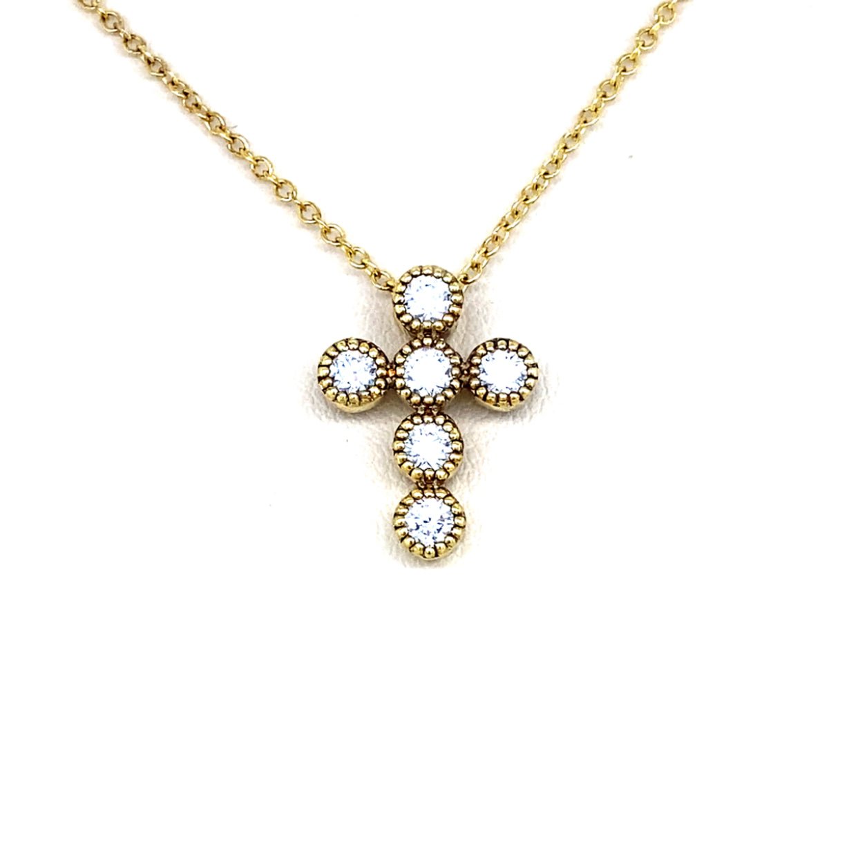 18-Inch 0.8mm Beaded Everyday Essential Chain Necklace 14kt Yellow Gold - Raymond Mazza - Gaines Jewelers