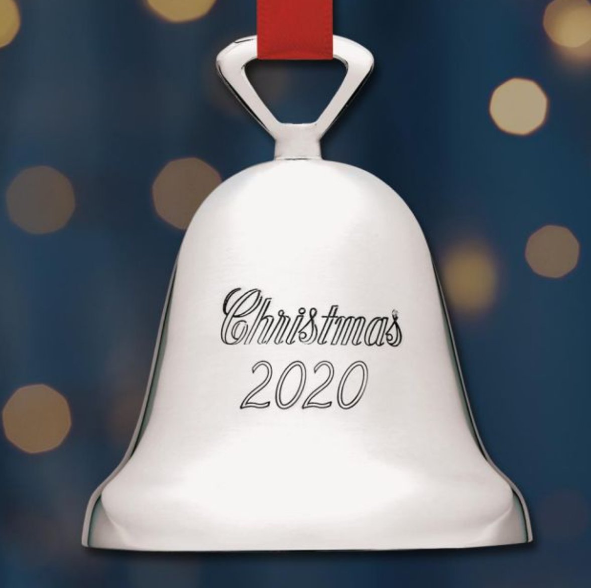 2020 Annual Christmas Bell Sterling - Reed & Barton - Gaines Jewelers