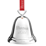2022 annual Christmas Bell Silver - Plate - Reed & Barton - Gaines Jewelers