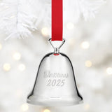 2025 Annual Christmas Bell Silverplate Ornament - Reed & Barton - Gaines Jewelers