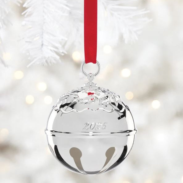 2025 Annual Holly Bell Silver - Plate - Reed & Barton - Gaines Jewelers