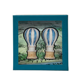 L'Amour Toujours Hot Air Balloon Salt and Pepper Shakers Set/2 - Chambray - Juliska