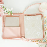 Crossbody Weave Bible Case - Blush - Ever, AJ