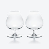 Degustation set of 2 brandy snifters