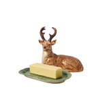 Forest Walk Stag Butter Dish - Juliska