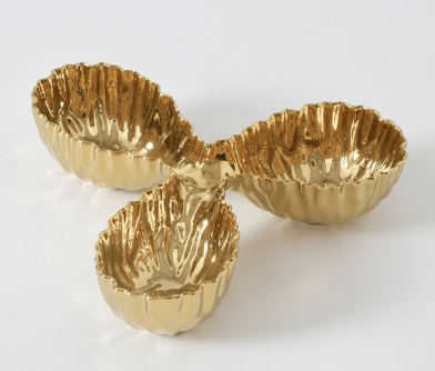 Pampa Bay Servierschale Mascali D'oro - Elegante Goldschale Für Küche & Tisch