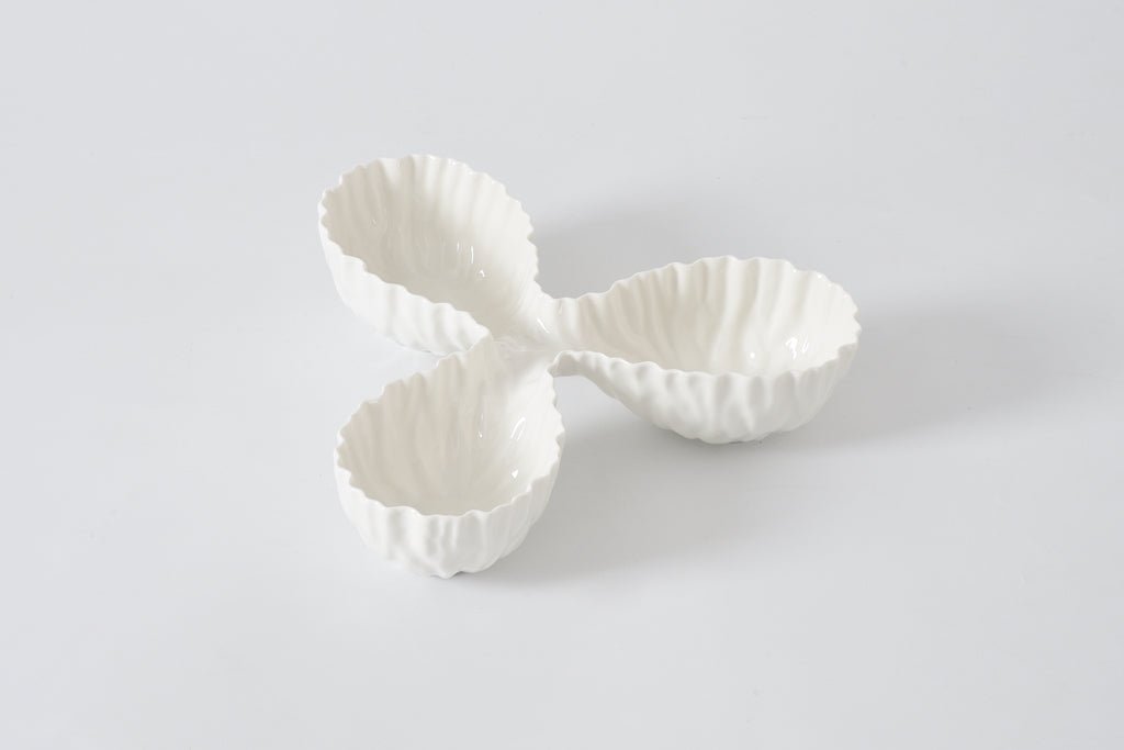 3 Section Server Mascali D’oro - White - Pampa Bay - Gaines Jewelers