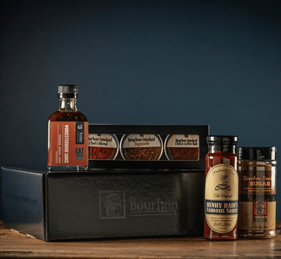 3 - Spice Grill Box Gift Box - Bourbon Barrel Foods - Gaines Jewelers