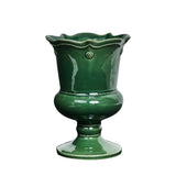 Berry & Thread Petite Parterre Garden 8" Vase - Green - Whitewash - Juliska