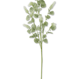 35 Inch Cream Lavender w/Eucalyptus Leaves Stem - K&K Interiors - Gaines Jewelers