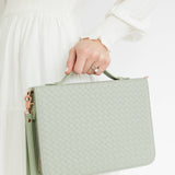 Crossbody Weave Bible Case - Sage - Ever, AJ