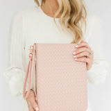 Crossbody Weave Bible Case - Blush - Ever, AJ