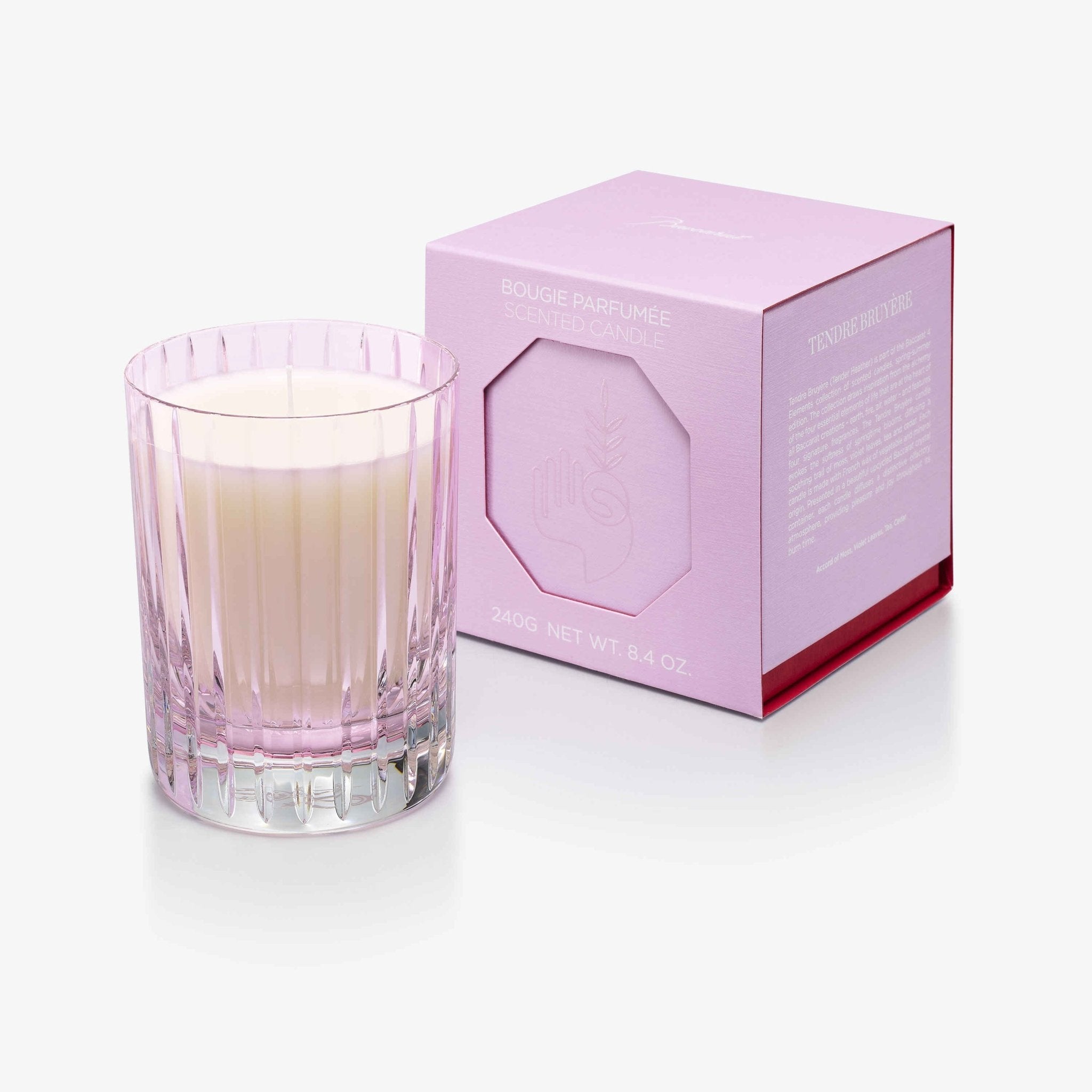 4 Elements Scented Candle Tendre Bruyère- Baccarat - Gaines Jewelers