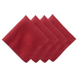Berry Scallop Napkin Set of 4 - Ruby - Juliska
