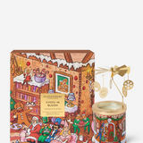 Kyoto In Bloom 13.4 oz. Candle & Spinning Carousel - Glasshouse