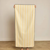 Geometry - Cabana Beach Towel: Orange