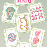 Mid Mod Design LLC - LARGE Designer Let’s MAHJ! Tile Door Hanger