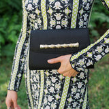 Lisi Lerch - Molly Faille Clutch - WS: Poppy with Pearl / Pink